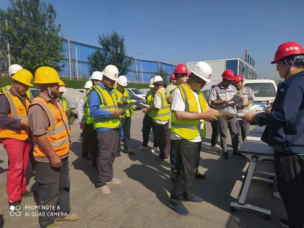 陜煤建設(shè)天工公司土建四部按下“節(jié)能降碳、你我同行” 快捷鍵