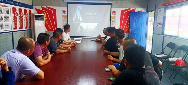 陜煤建設(shè)渭南分公司第一項目部多措并舉筑牢安全生產(chǎn)防線