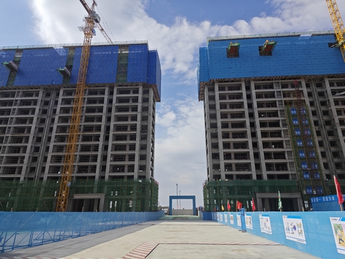 陜煤建設(shè)榆林公司第六項目部：文明施工讓工地“靚”新顏