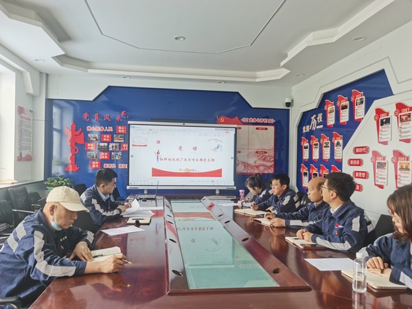 陜煤建設洗選煤運營公司紅柳林洗煤廠項目部黨支部： 嚴把廉潔“總開關”  風清氣正迎“雙節(jié)”