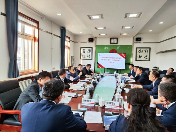 陜西建設(shè)機械股份有限公司蒞臨陜煤建設(shè)銅煤公司進(jìn)行考察交流