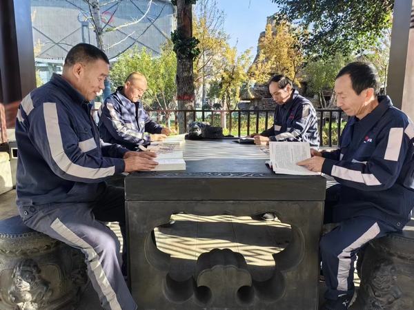 陜煤建設(shè)洗選煤運營公司檸條塔運營項目部開展“讀書好，好讀書，讀好書”廉潔故事分享會
