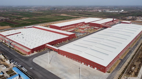 陜煤建設(shè)渭南分公司承建的渭南南京金龍電動車項目順利通過竣工驗收