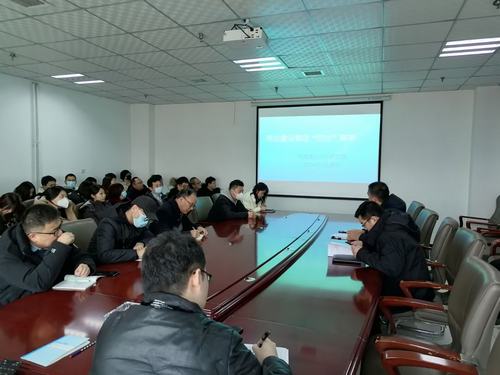 陜煤建設設計研究院認真?zhèn)鬟_落實陜煤建設集團“四會”會議精神