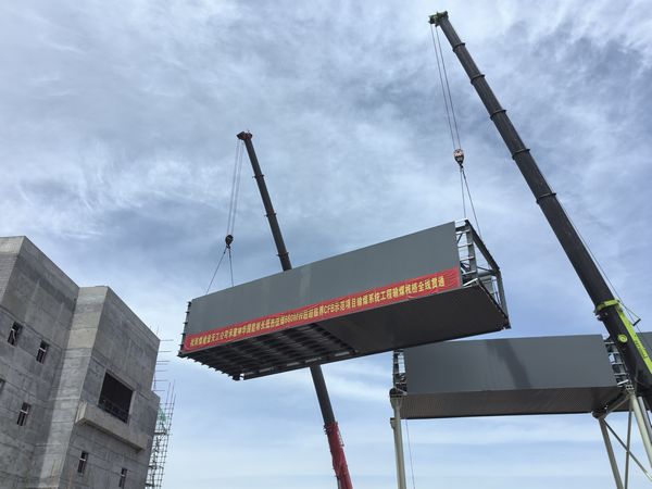 陜煤建設(shè)天工公司土建七部：1.1公里輸煤棧橋全線貫通