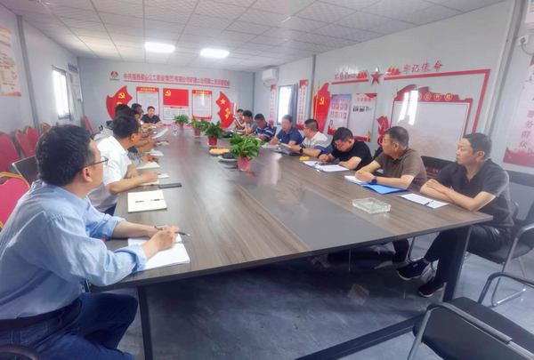 陜煤建設礦建二公司承建的海融煤礦副立井井筒掘砌工程順利開工