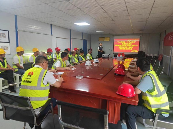 陜煤建設(shè)咸陽(yáng)分公司第一項(xiàng)目部：以“演”助防，筑牢安全第一防線
