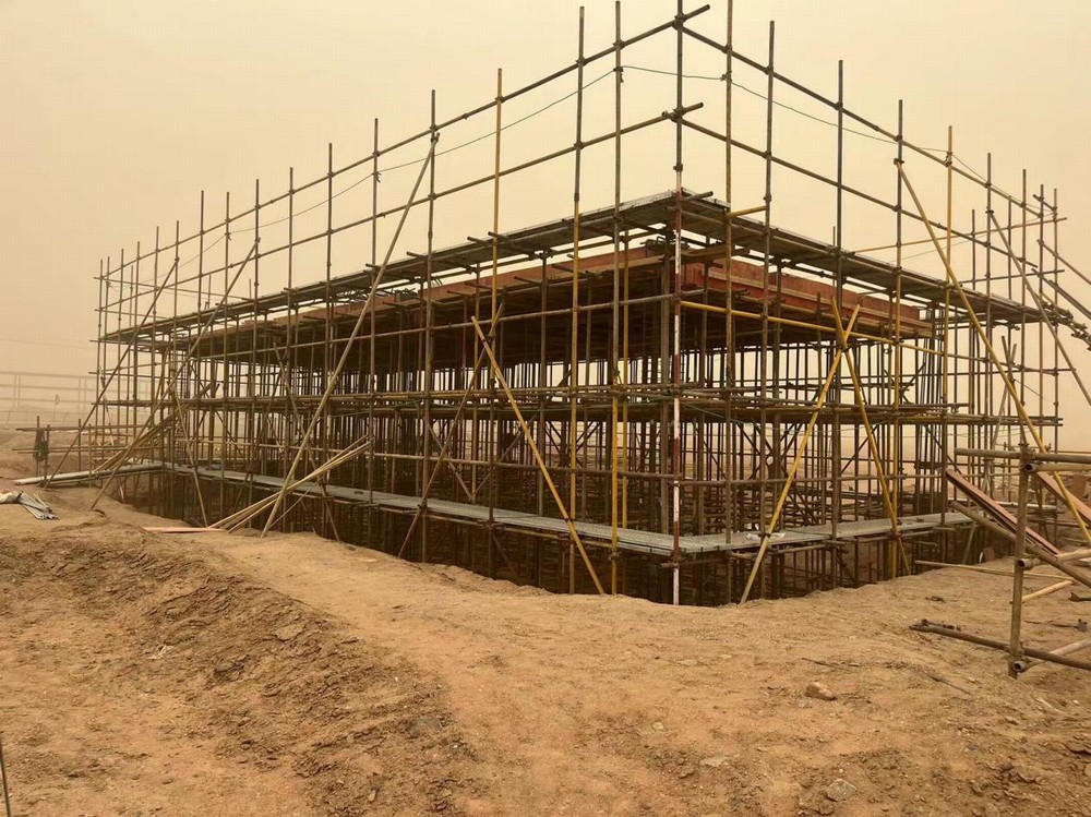 無懼高溫！奮戰(zhàn)當“夏” 項目建設“熱浪滾滾”