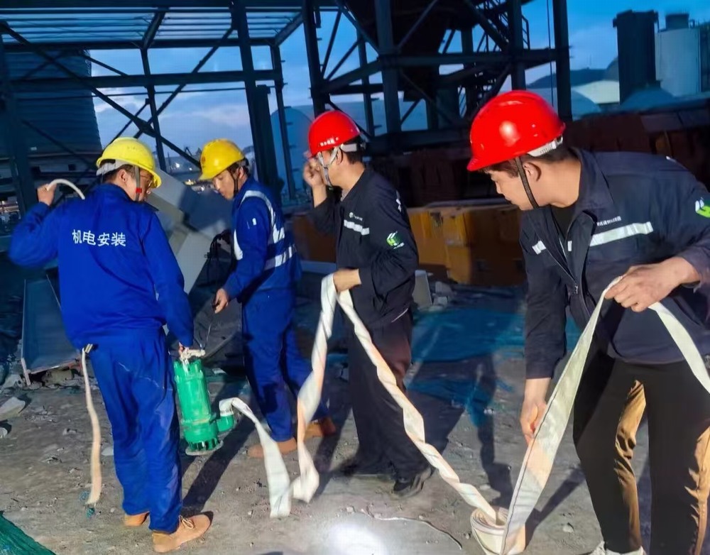 陜煤建設機電安裝公司：聞“汛”而動，筑牢防汛度汛安全防線