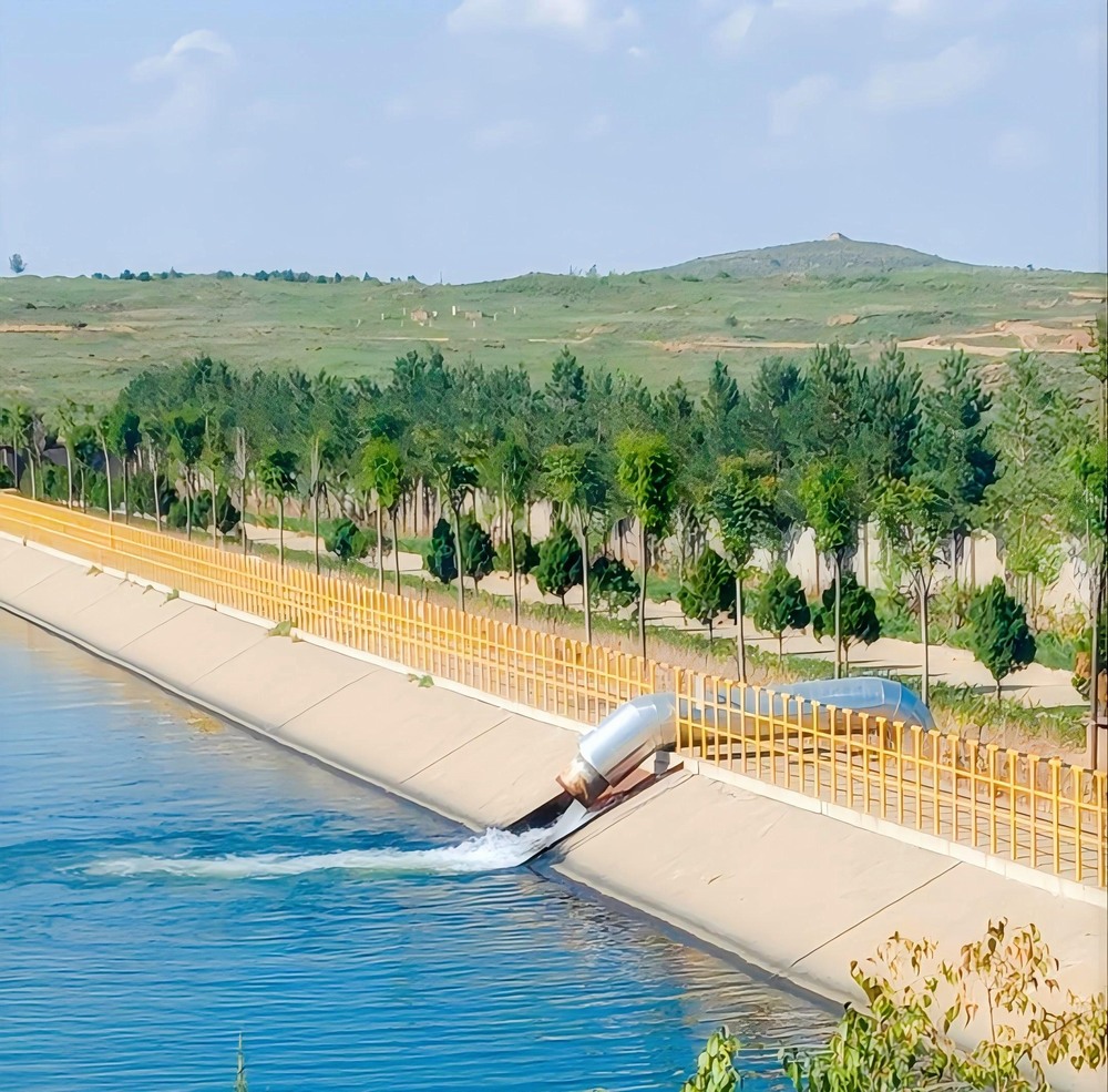 陜煤建設(shè)路橋分公司神木中水綜合利用項目順利通過全線帶水試運行