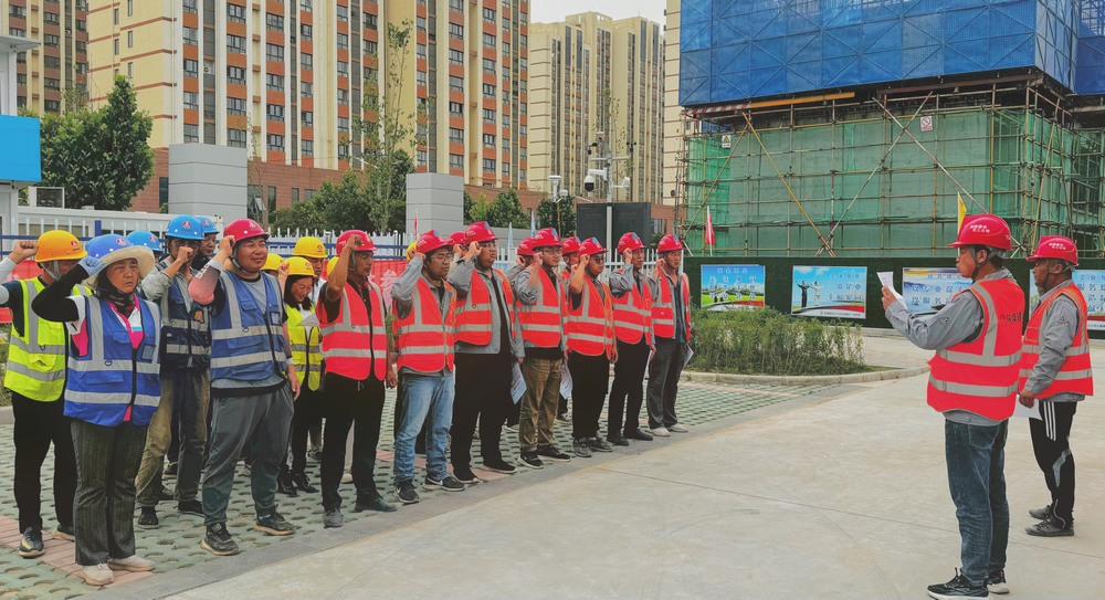 陜煤建設(shè)天工公司土建第十一項(xiàng)目部：合“三力”，筑牢安全防線