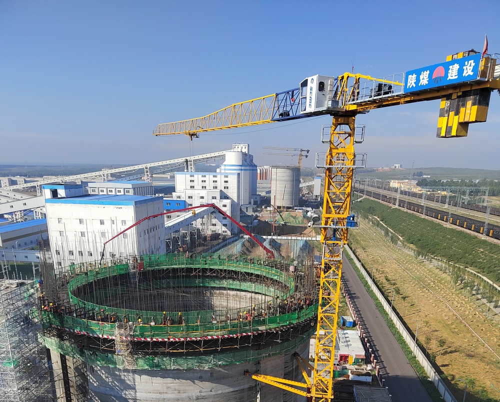 陜煤建設(shè)第二直屬項目部：滑模施工戰(zhàn)正酣，全力沖刺保進度