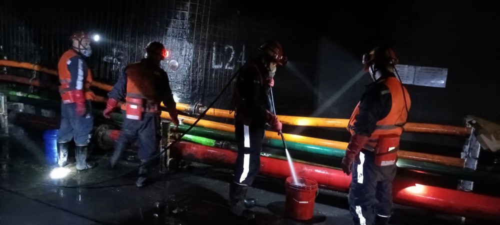 陜煤建設(shè)渭南分公司第二安裝項目部三向發(fā)力樹牢百日安全靶向性航標(biāo)