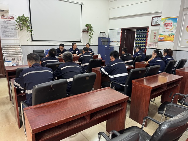 陜煤建設(shè)洗選煤運(yùn)營(yíng)公司澄合山陽運(yùn)營(yíng)項(xiàng)目部：節(jié)前亮劍行動(dòng)，安全防線再加固