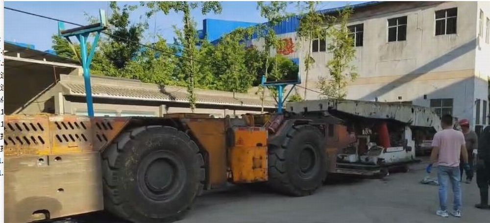 陜煤設(shè)計(jì)研究院：韓城礦業(yè)公司桑樹坪二號井率先應(yīng)用無軌膠輪車支架搬運(yùn)車運(yùn)輸，提高工作效率，確保安全生產(chǎn)