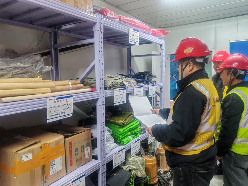 陜煤建設銅煤公司：強化物資管理?夯實安全之基