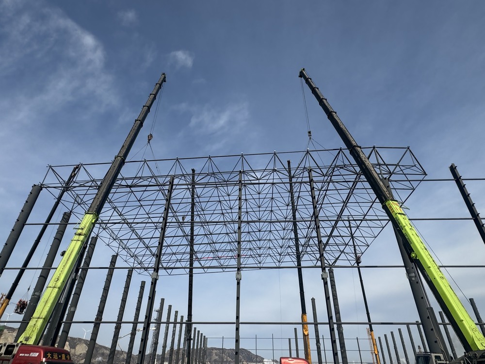 陜煤建設天工公司土建第二十一項目部：勇戰(zhàn)低溫，擎起建設新高度