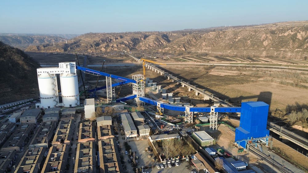 陜煤建設天工公司土建第九項目部：提前3天，9榀棧橋順利吊裝