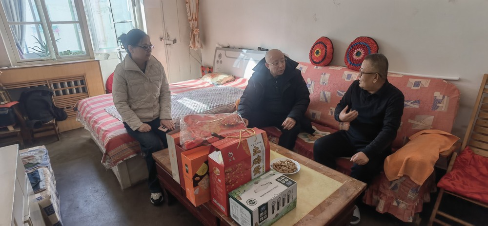 陜煤建設(shè)天工公司：辭舊迎新送溫暖，殷殷關(guān)懷暖人心