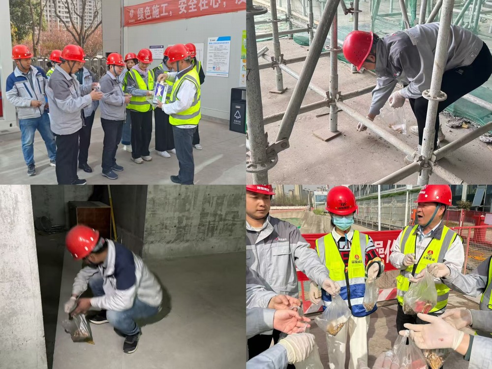 陜煤建設(shè)天工公司土建第二十七項(xiàng)目部：“小煙頭” 撬動 “大安全”，安全與綠色共筑工地 “防護(hù)網(wǎng)”