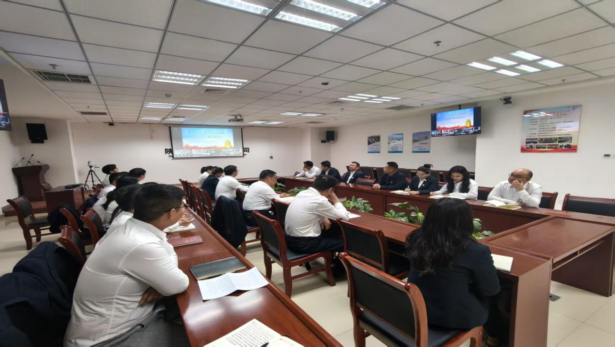 陜煤建設(shè)西北分公司：以案促行筑防線 警鐘長鳴固安基