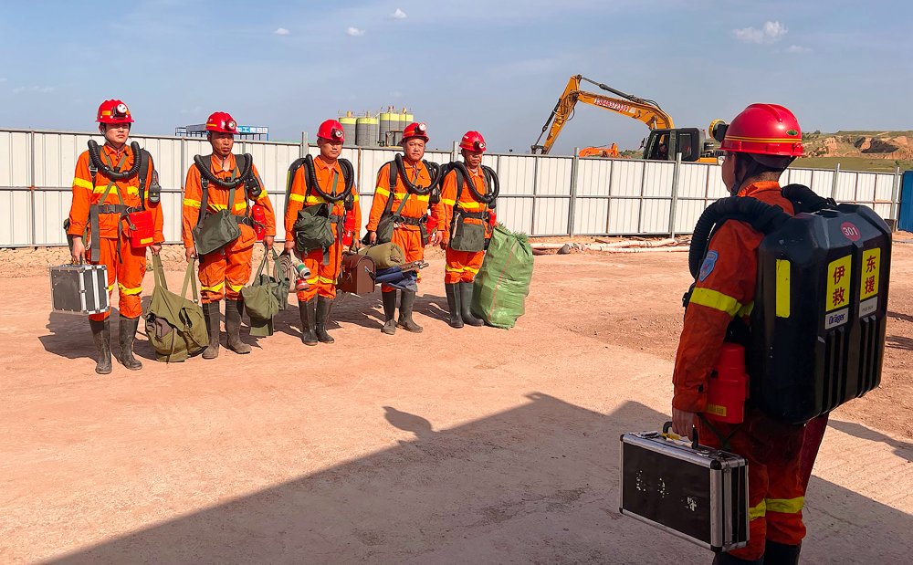 陜煤建設(shè)天工公司礦建六部：聯(lián)合演練筑防線，實(shí)戰(zhàn)檢驗(yàn)提能力