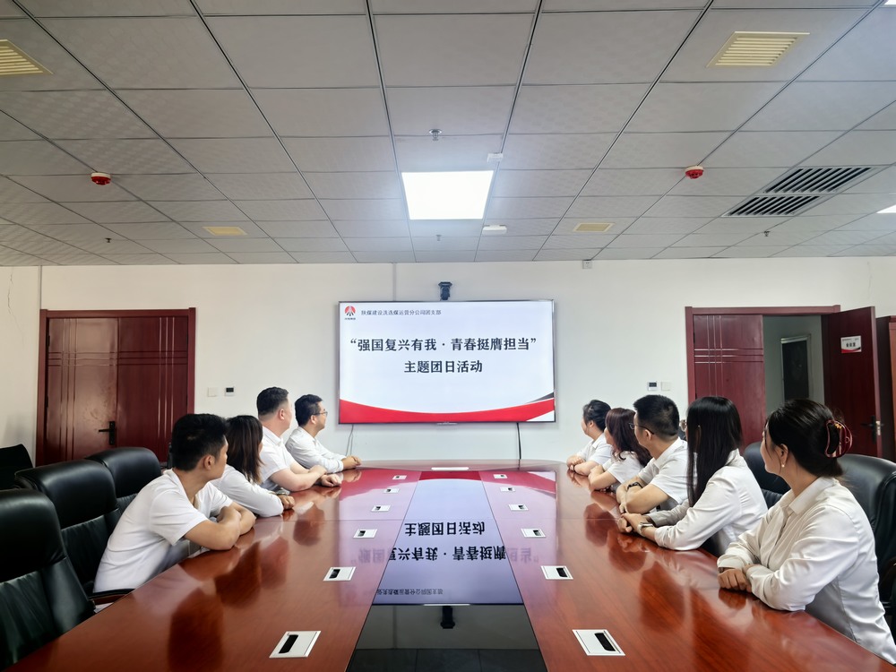 陜煤建設(shè)洗選煤運(yùn)營(yíng)公司團(tuán)支部開(kāi)展“強(qiáng)國(guó)復(fù)興有我?青春挺膺擔(dān)當(dāng)”主題團(tuán)日活動(dòng)