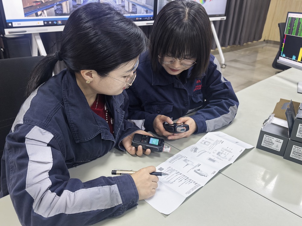 陜煤建設(shè)洗選煤運(yùn)營公司紅柳林洗煤廠項目部：換新“對講機(jī)”   筑牢安全生產(chǎn)通訊防線